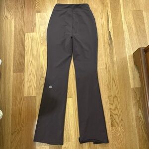 Alo Yoga Brown Split 7/8 Flare Leggings